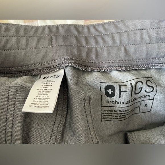 FIGS Zamora Scrub Joggers Graphite size S - Picture 4 of 6